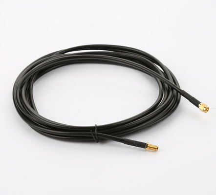 Коаксиальные кабели RF с низкой потерью 200 мм SMA от мужского кабеля до женского