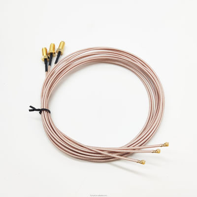Коаксиальные настраиваемые радиочастотные кабели SMA женский к Ipex4 Gen4 Mhf4 Кабельная сборка RG178