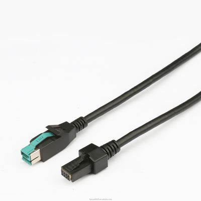 Домашний прибор 0.5-5M 24V 12V к USB кабеля 2X4P USB принтер кабеля