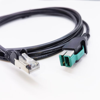 1 м 1,5 м 12 В 24 В питающийся USB кабель мужской к RJ45 для планшетного компьютера