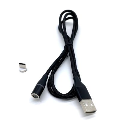Быстрая зарядка 5A 6A 3 в 1 магнитный USB кабель гибкий USB C микро USB